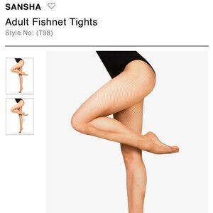 Sansha Fishnet Tights New With Tags!